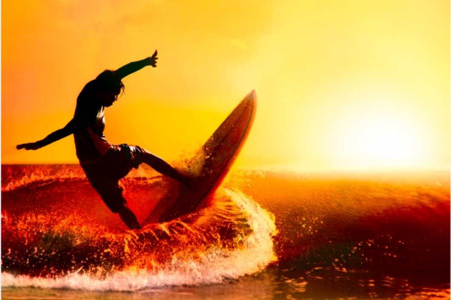 surfing